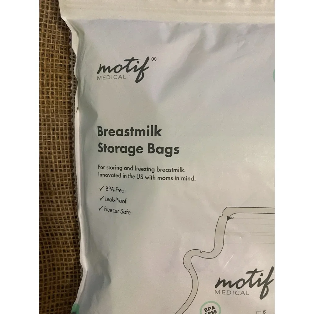 Brand New Never Opened 100 Count Motif Breast Milk Storage Bags - Picture 2 of 11